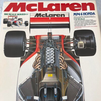 Tamiya Honda McLaren Big Scale Series Mp4/6 1/12 No.26 Ayrton
