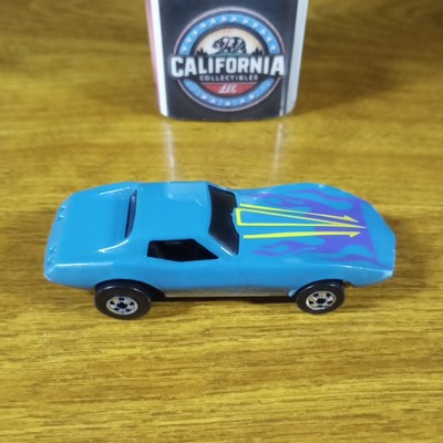 Hot Wheels Vintage Color Racers Corvette Stingray Blue Aqua BW