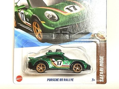 2025 Hot Wheels Porsche 911 Rallye Super Treasure Hunt US Card W