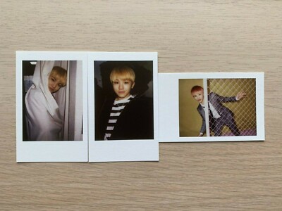 SEVENTEEN 2016 Boys Wish Encore Concert Photocard Set B C & D