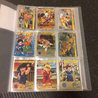 Carddass Street Fighter II Vintage 1990s TCG Trading Cards | eBay