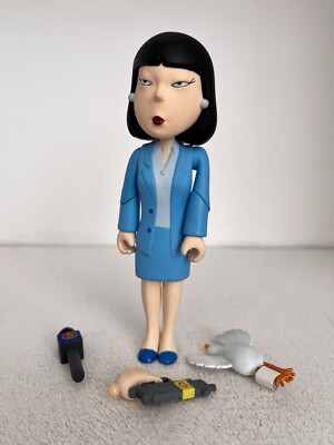 MEZCO TOYZ FAMILY GUY SERIES 5 TRICIA TAKANAWA TOY ACTION FIGURE