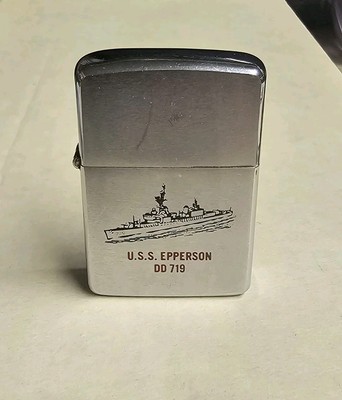 1967 Zippo U.S.S. Epperson DD 719 United States Navy Military