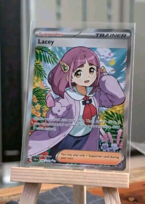 Pokémon TCG - Lacey #166/142 Stellar Crown - Full Art Trainer Card