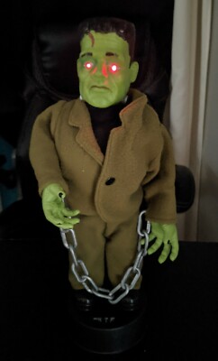 Vintage Frankenstein Telco Motionette Animated Figure WORKS