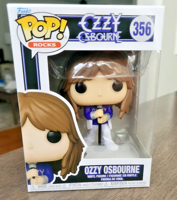Funko Pop! Rocks: Ozzy Osbourne White Fringe Outfit #356 Black
