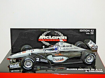 MINICHAMPS 1 43 F1 McLaren MERCEDES Mp4/14 David Coulthard for
