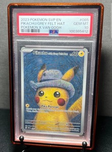 Pikachu with Grey Felt Hat Psa 10 | eBay