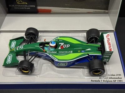 Jordan 191 Ford Michael Schumacher Formula 1 Belgium GP 1991 1/18