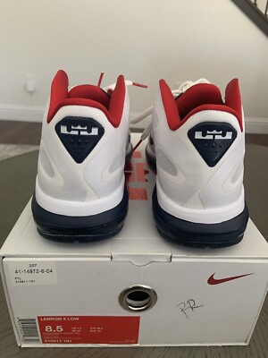 Size 8.5 - Nike Lebron 9 Low USA for sale online | eBay