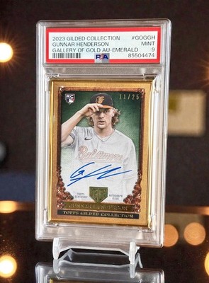 2023 Topps Gilded Collection - Gallery of Gold Autographs Gunnar