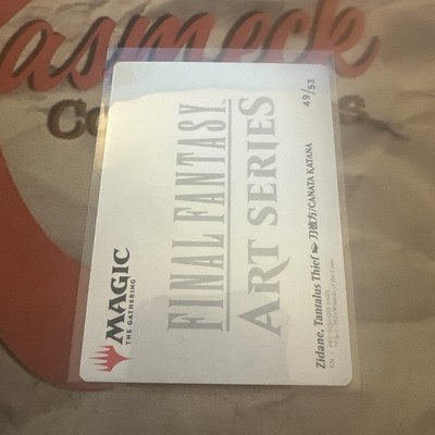 Zidane, Tantalus Thief - Art Series 49/53 - Final Fantasy MTG