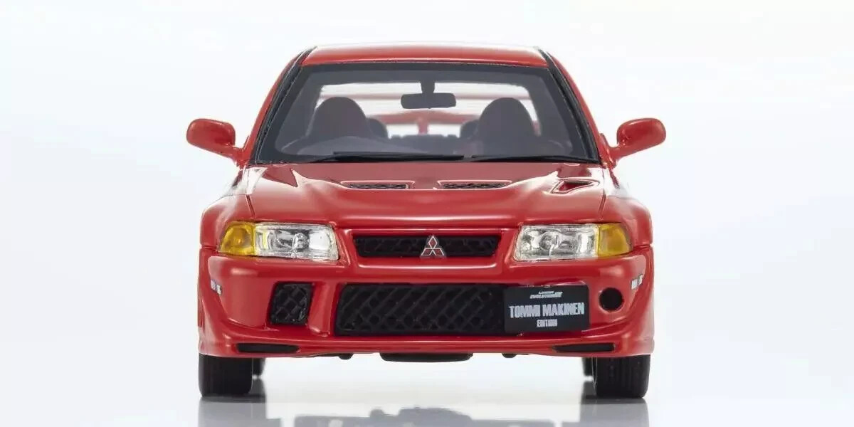 1/43 Mitsubishi Lancer Evolution VI TME Red Resin Model Car by