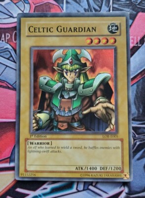 Celtic Guardian LOB-007 Super Rare 1st Edition Yugioh LP | eBay