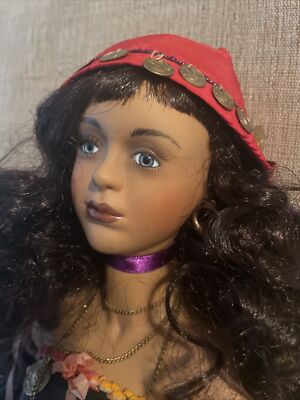 Paradise Galleries HTF Zitella the Gypsy Doll 21” | eBay