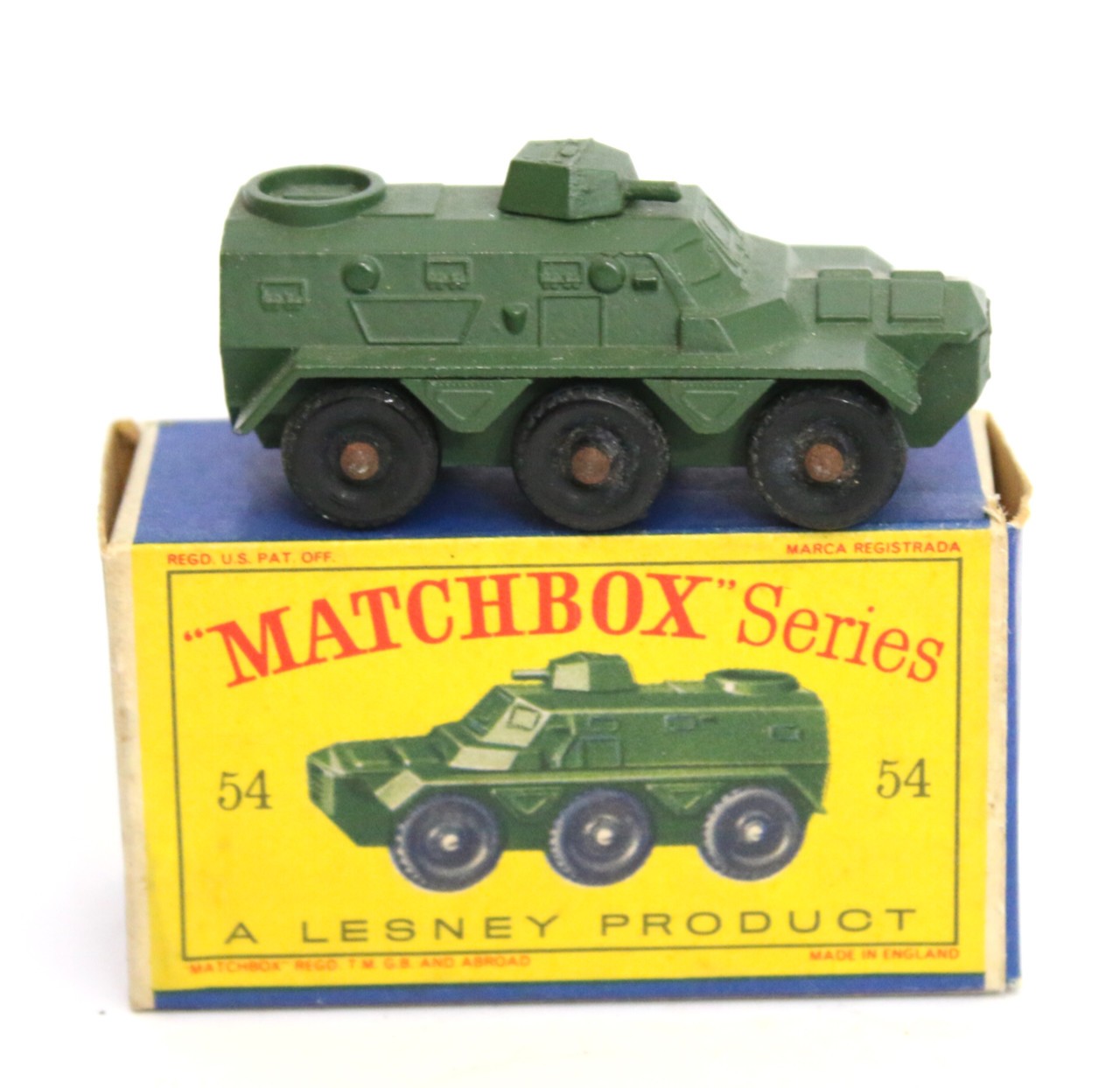 Matchbox 54a, Saracen Personnel Carrier - Free Price Guide & Review