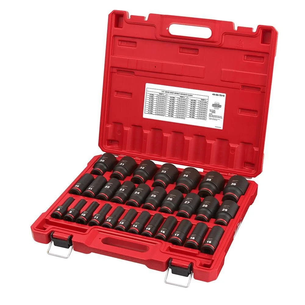 Milwaukee 49-66-7015 29 PC SHOCKWAVE 1/2