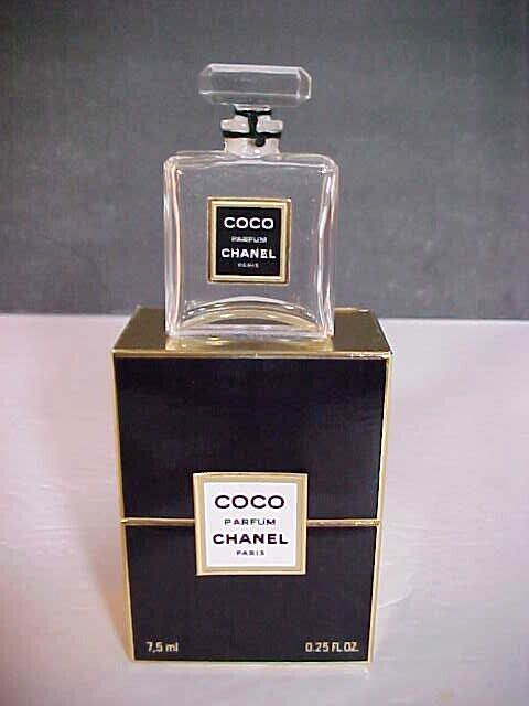 Authentic Chanel Coco Parfum .25 oz EMPTY Display Bottle Original