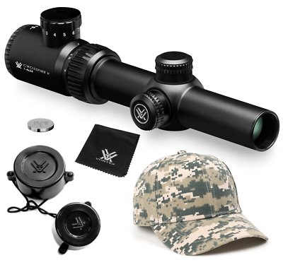 Vortex Optics Crossfire II 1-4x24 SFP Riflescope V-Brite with Free