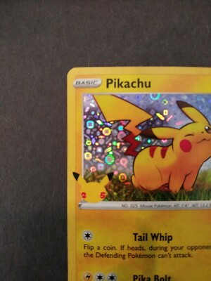 Pokemon TCG GENERAL MILLS PROMO 25TH ANNIVERSARY PIKACHU SWSH039
