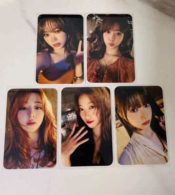 LE SSERAFIM OFFICIAL HOT ALBUM COUNTING STAR POB PHOTOCARD