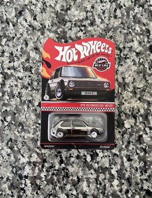 Hot Wheels 1976 Volkswagen Golf MK1 GTI RLC Red Line Club