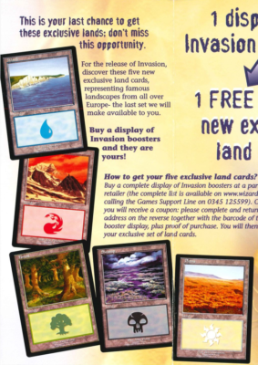 Choose your EURO Land Promo ~ European Land Program [ NM ] [ Magic