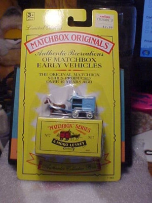Matchbox Originals No. 7 1954 Horse-Drawn Milk Float | eBay