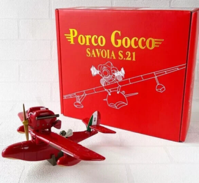 Porco Rosso Savoia S.21 30th Anniversary Model Studio Ghibli Glows