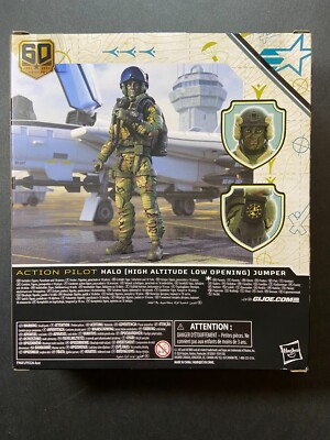 G.I. Joe Classified Series ACTION PILOT 60th Anniversary HALO