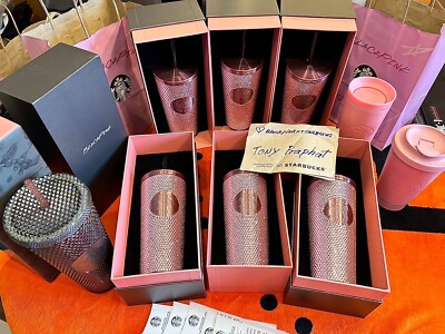 Blackpink X Starbucks Limited Edition BLACKPINK Bling Cold Cup