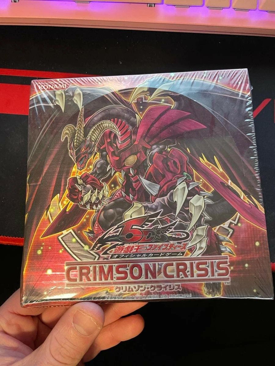 Yu-Gi-Oh! TCG Crimson Crisis Sealed Collectible Card Game Packs
