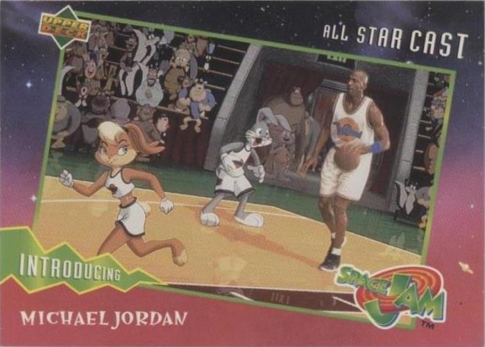 1996 Upper Deck Space Jam - Lola Bunny/Bugs Bunny/Michael Jordan