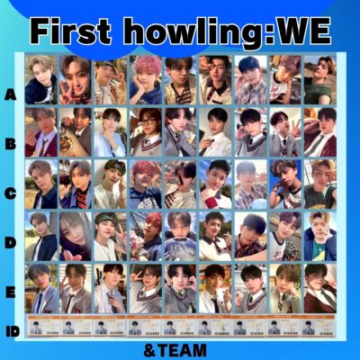 タレントカード &TEAM The First Howling WE yzy 5.0 EJ &TEAM First