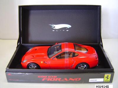 ホットウィール マテル Ferrari 599 GTB 1/18 箱無 ホットウィール