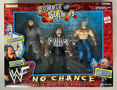 WWF KB Toys Summerslam 99 No Chance Set Vince Big Show Stone Cold