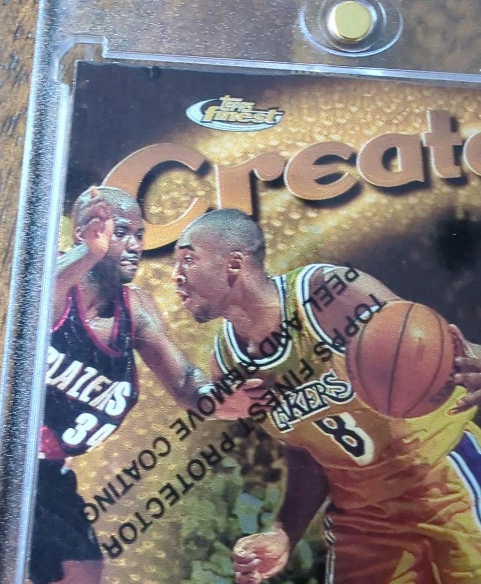 🔥 KOBE BRYANT 1997 Topps Finest Creators Gold 323 CR18 Rare NBA
