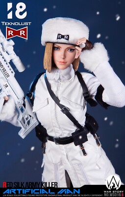 WAR STORY WS016B 1/6 Dragon Ball Red Ribbon Army Android 18 12