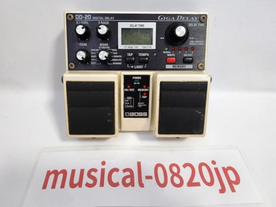 BOSS DD-20 GIGA DELAY ツインペダルシリーズ ボス ディレイ 希少 BOSS