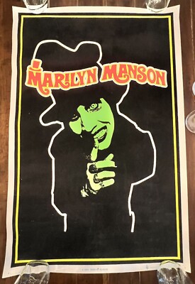 Marilyn Manson Lot Of 12 Vintage Rolled Full Sized Posters