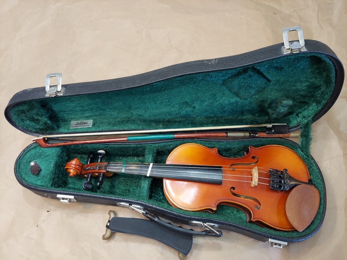 Suzuki No. 220 size 1/8 Violin, Japan 1983, Very Good Cond, with