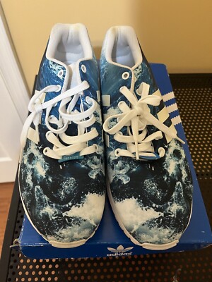 Size 10.5 - adidas Zx Flux Ocean - M19846 | eBay