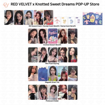 Red Velvet x Knotted Sweet Dreams POP-UP Store Benefit MD