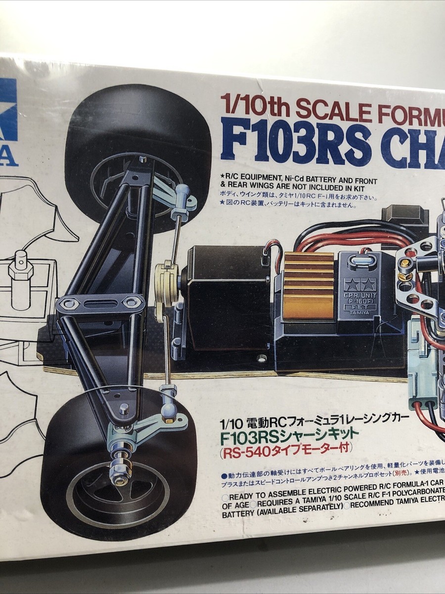 TAMIYA 1/10 RC F103RS Chassis Kit Formula 1 Racing Car w/RS-540