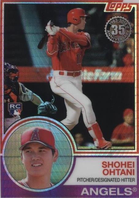 2018 Topps - Silver Pack 1983 Topps Design Chrome Update Series