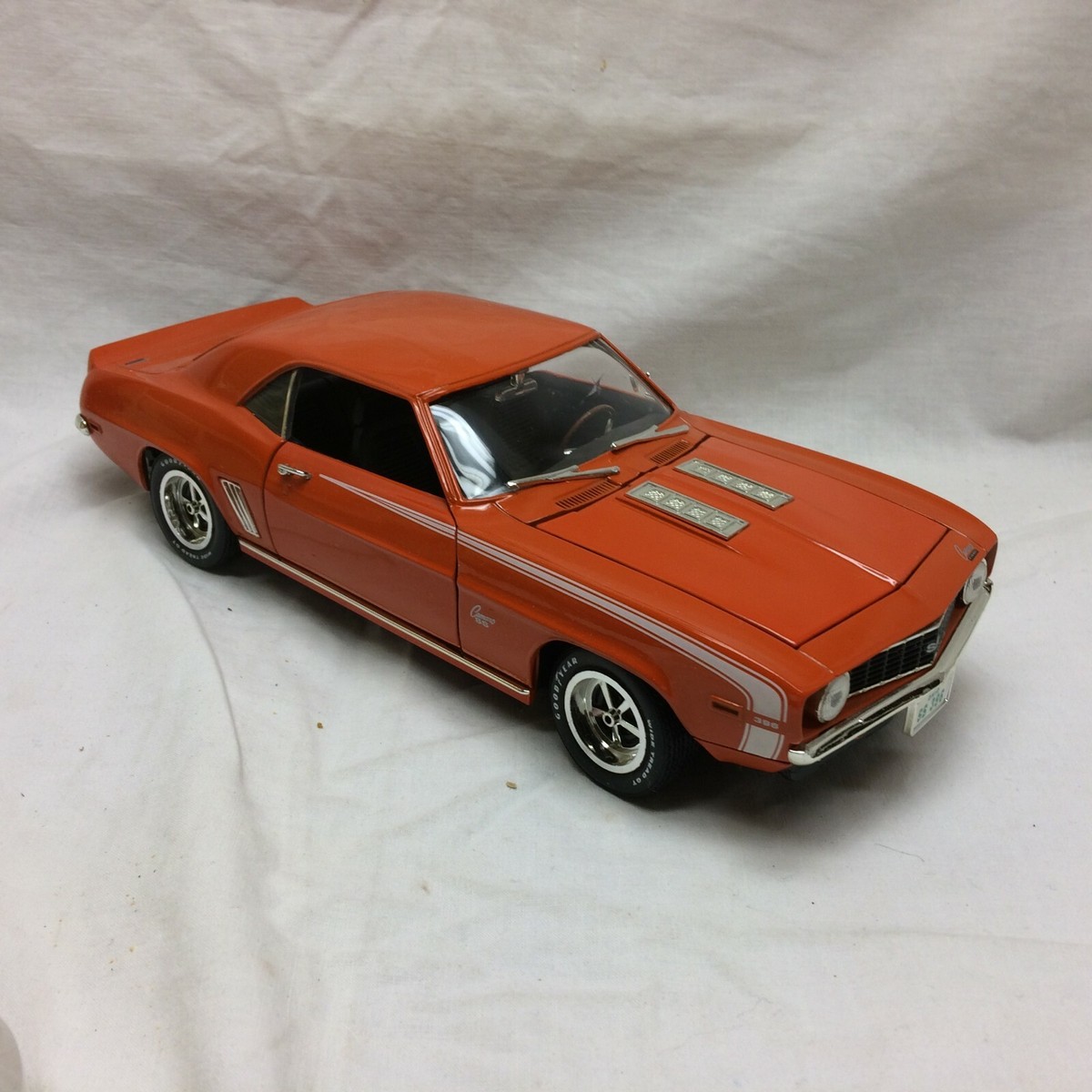 ERTL Toy Car 1969 Chevy Camaro 1/18 Orange | eBay