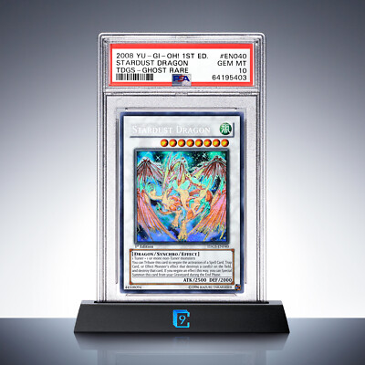 For Display - PSA 10 Stardust Dragon | Yugioh TDGS-EN040 Ghost