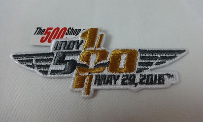 2016 Indianapolis 500 100TH Running Event Collector Iron-On-Patch