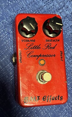 BMF Effects Little Red Compressor Guitar Pedal | eBay