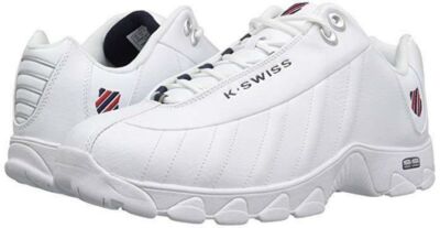 Extra Wide Man K-Swiss ST329 CMF Training 03426-130-XW White/Navy